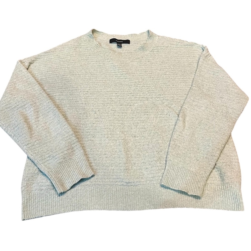 Vera Moda Ribbed Women's Light Green Sweater